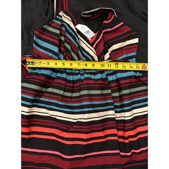 NWT Motherhood Maternity Multicolor Striped Cotton Tank Top, Size S - Picture 8 of 8